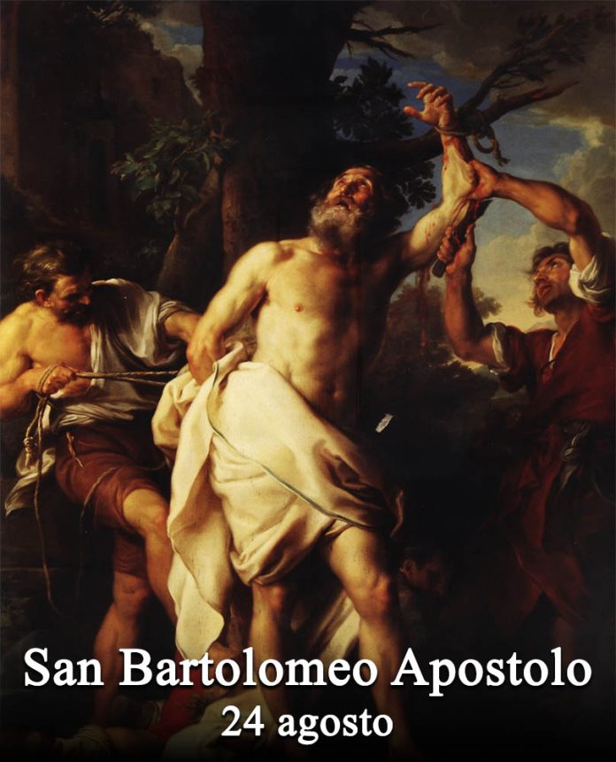 Il 24 agosto si venera:
 San Bartolomeo