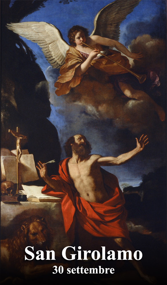 Il 30 settembre si venera:
 San Girolamo