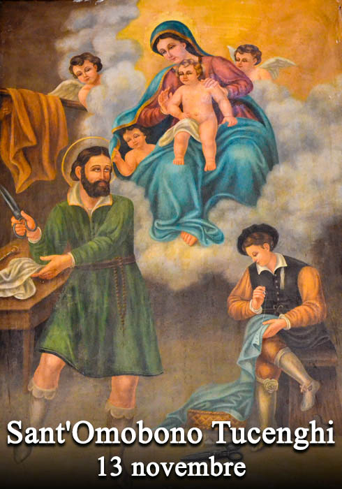Il 13 novembre si venera:
 Sant’Omobono Tucenghi