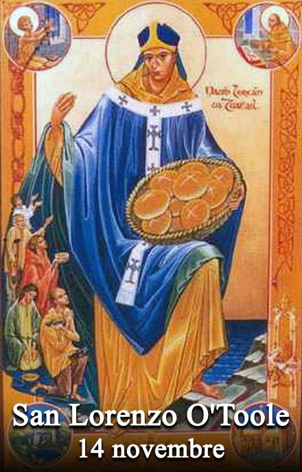 Il 14 novembre si venera:
 San Lorenzo O’Toole