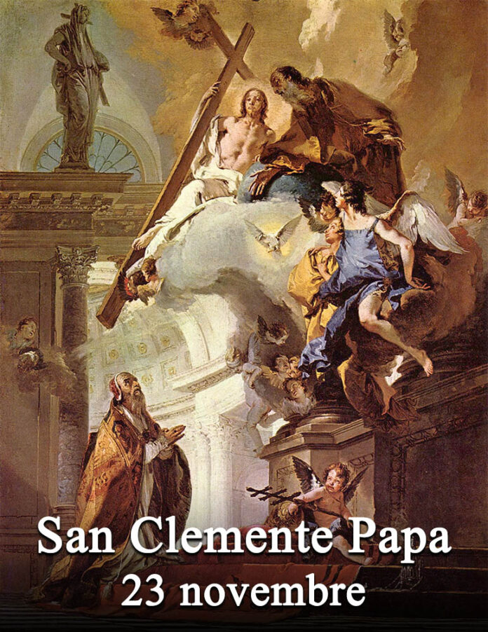 Il 23 novembre si venera:
 San Clemente I Romano