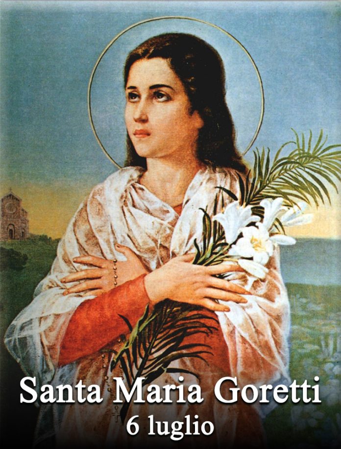 Il 6 luglio si venera:
 Santa Maria Goretti